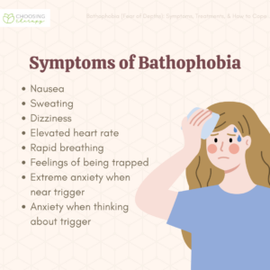 Symptoms of bathophobia