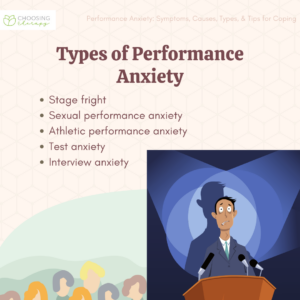 Types of Performance Anxiety