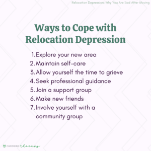 Ways to Cope With Relocation Depression