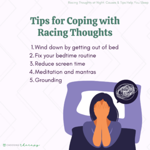 Tips to Stop a Racing Mind When You Can’t Sleep