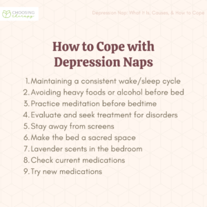 How to Cope with Depression Naps
