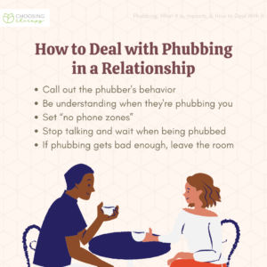 Dealing With Phubbing