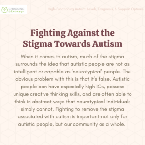 Fighting Against the Stigma Towards Autism