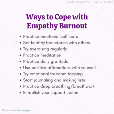 What Is Empathy Burnout? 10 Tips for Coping