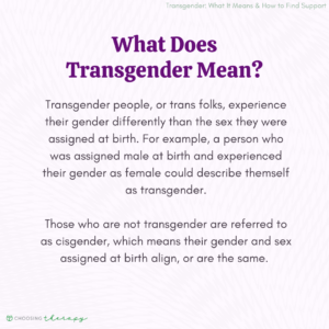 What Does Transgender Mean?
