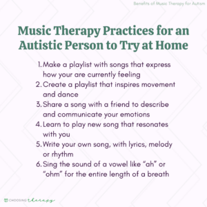 Music Therapy Practices to Try at Home