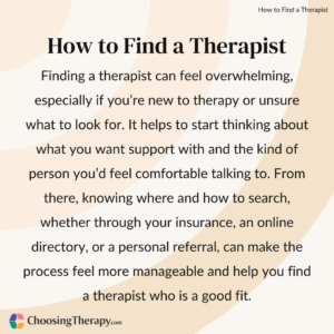 How to Find a Therapist (2)