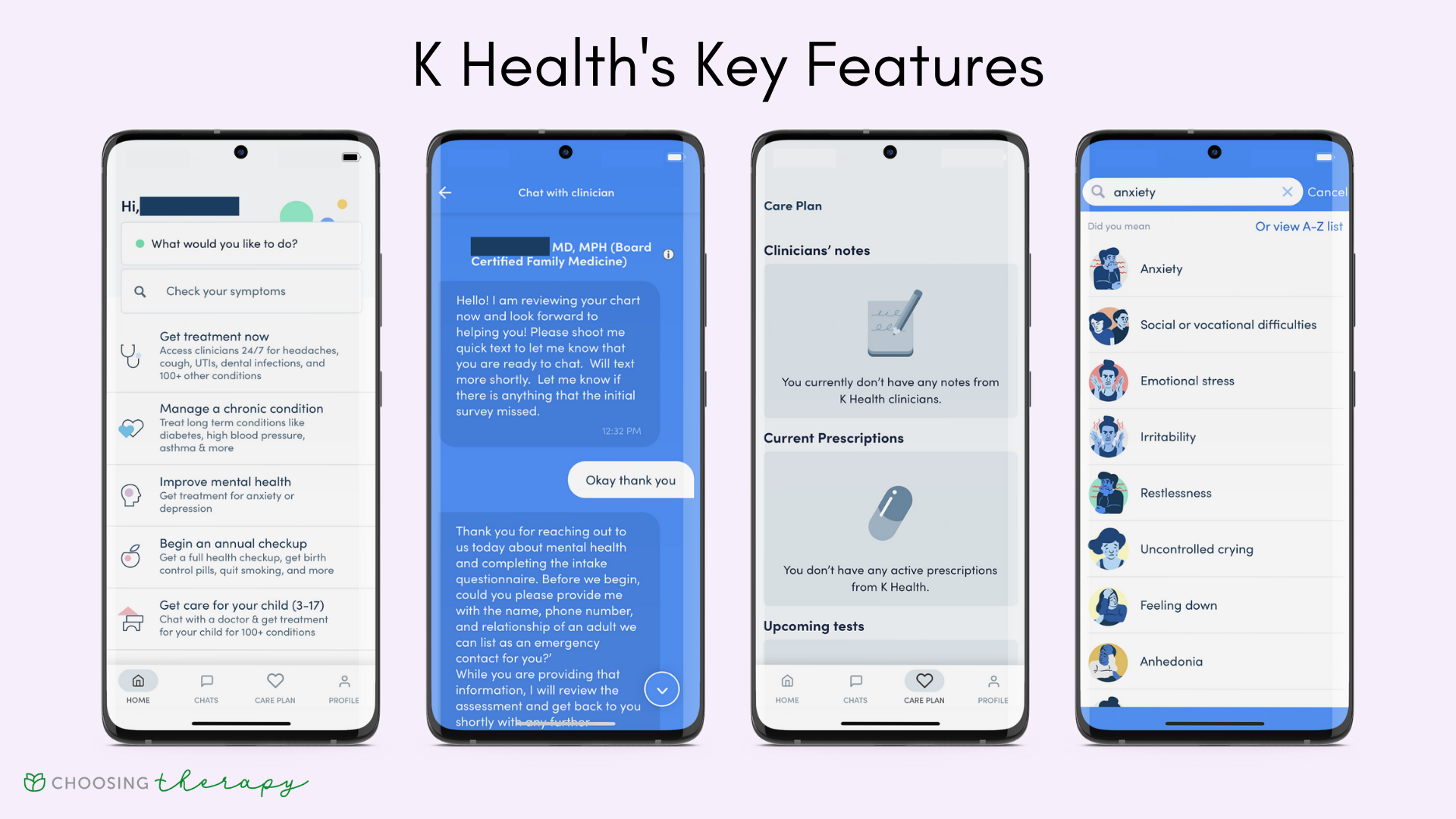K Health Psychiatry Review 2025