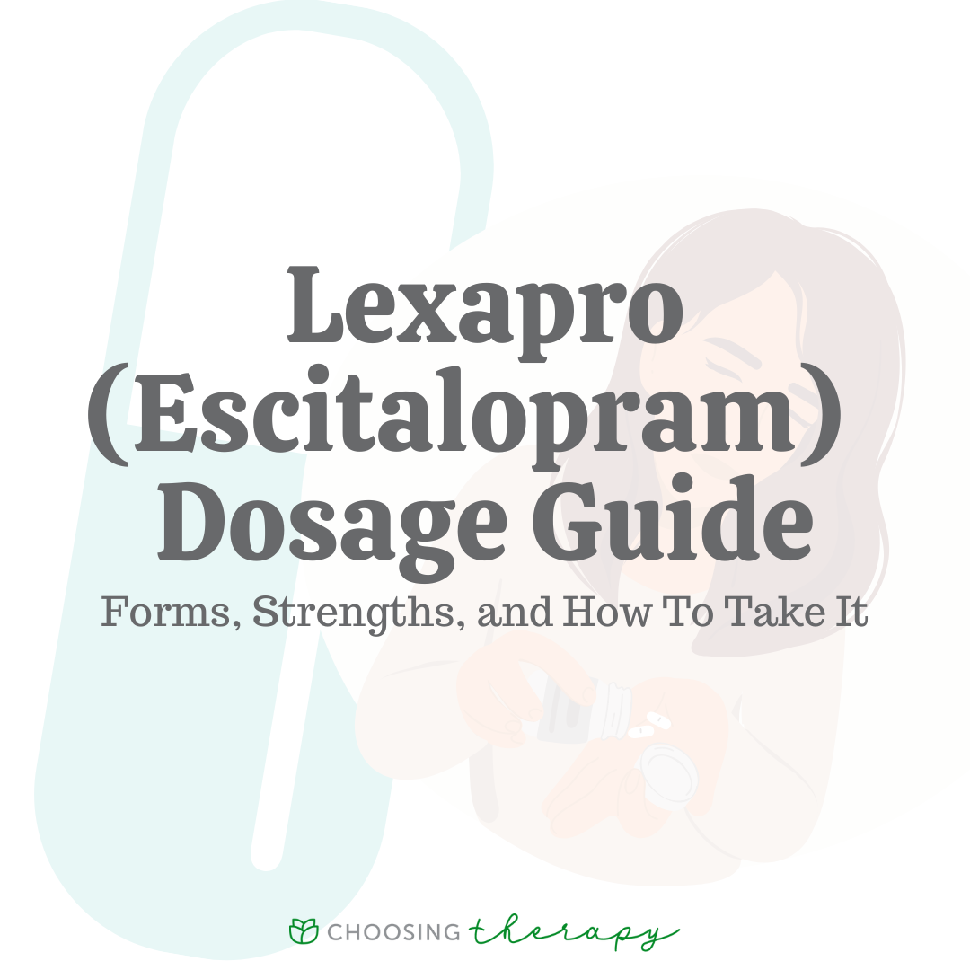 Lexapro Dosage