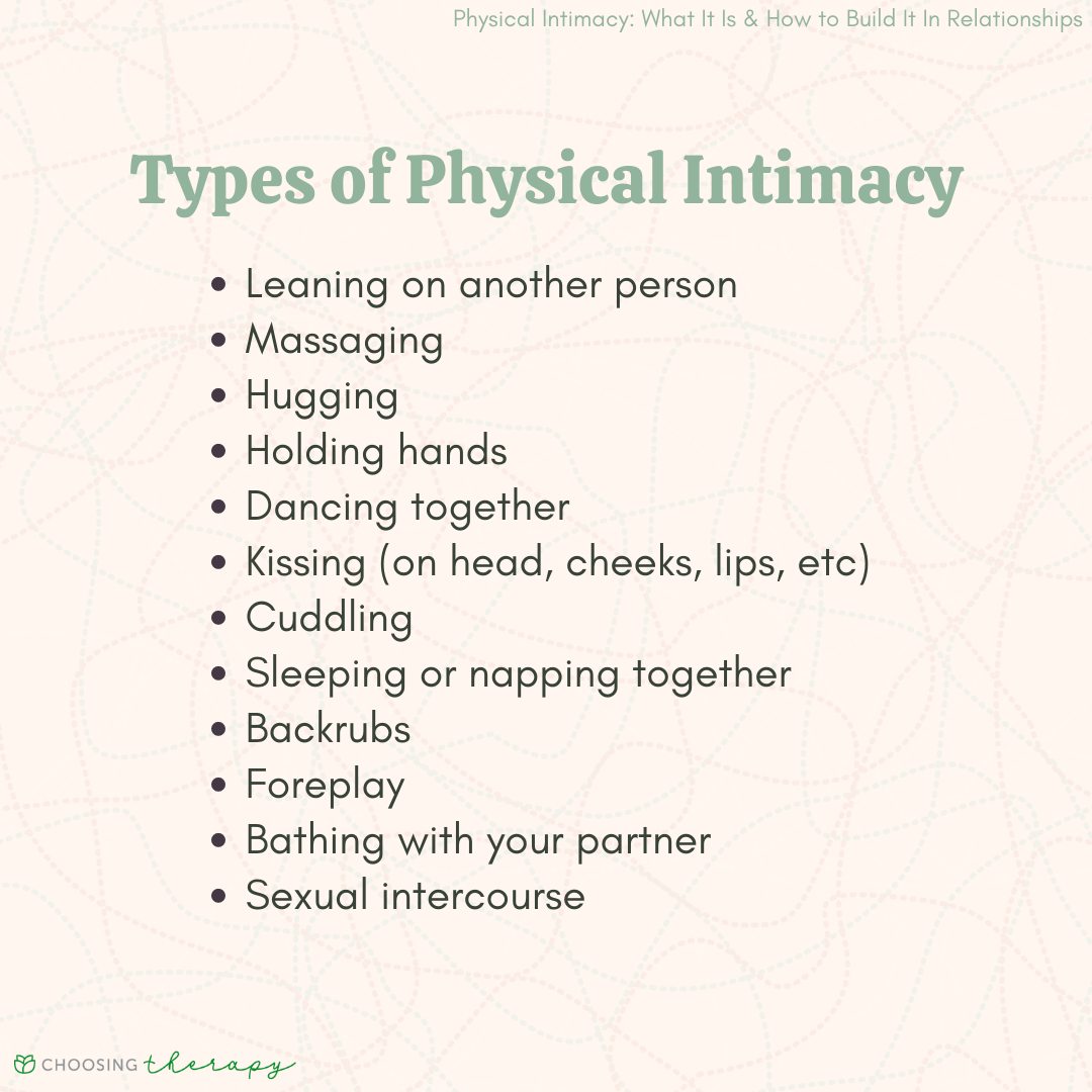 What Is Physical Intimacy?