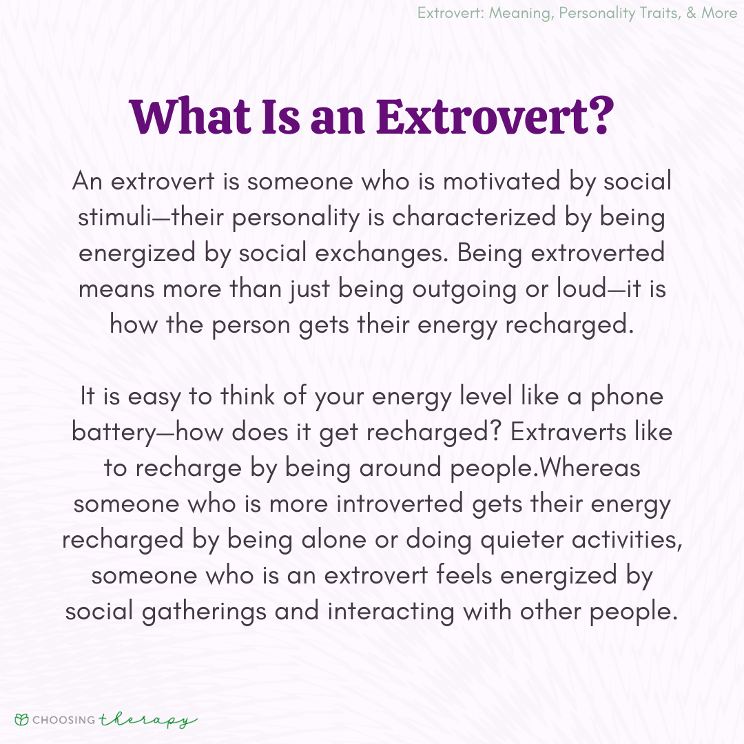 What Is An Extrovert 