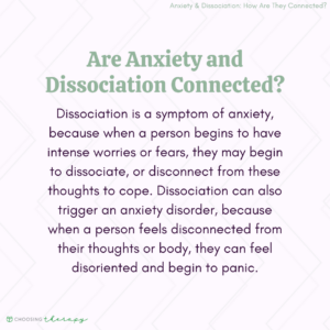 Are Anxiety & Dissociation Connected?