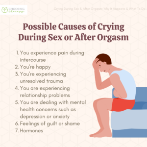 Possible Causes of Crying During Sex or After Orgasm
