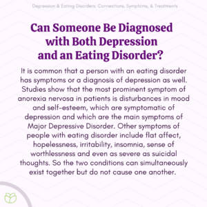 Can Someone Be Diagnosed with Both Depression & an Eating Disorder? 