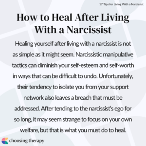 Heal After Living With a Narcissist