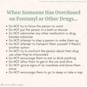 When Someone Has Overdose on Fentanyl or Other Drugs
