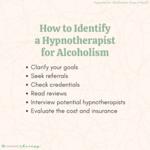 How to Find a Hypnotherapist for Alcoholism