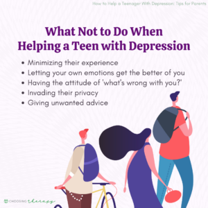 What Not to Do When Helping a Teen With Depression