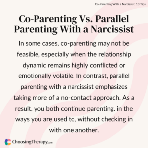 Co Parenting Vs. Parallel Parenting With a Narcissist