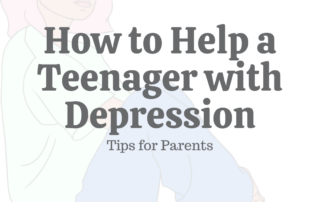 how to help a teenager with depression