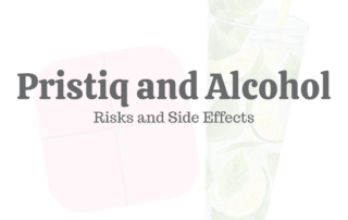 pristiq and alcohol