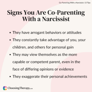 Signs You Are Co Parenting With a Narcissist