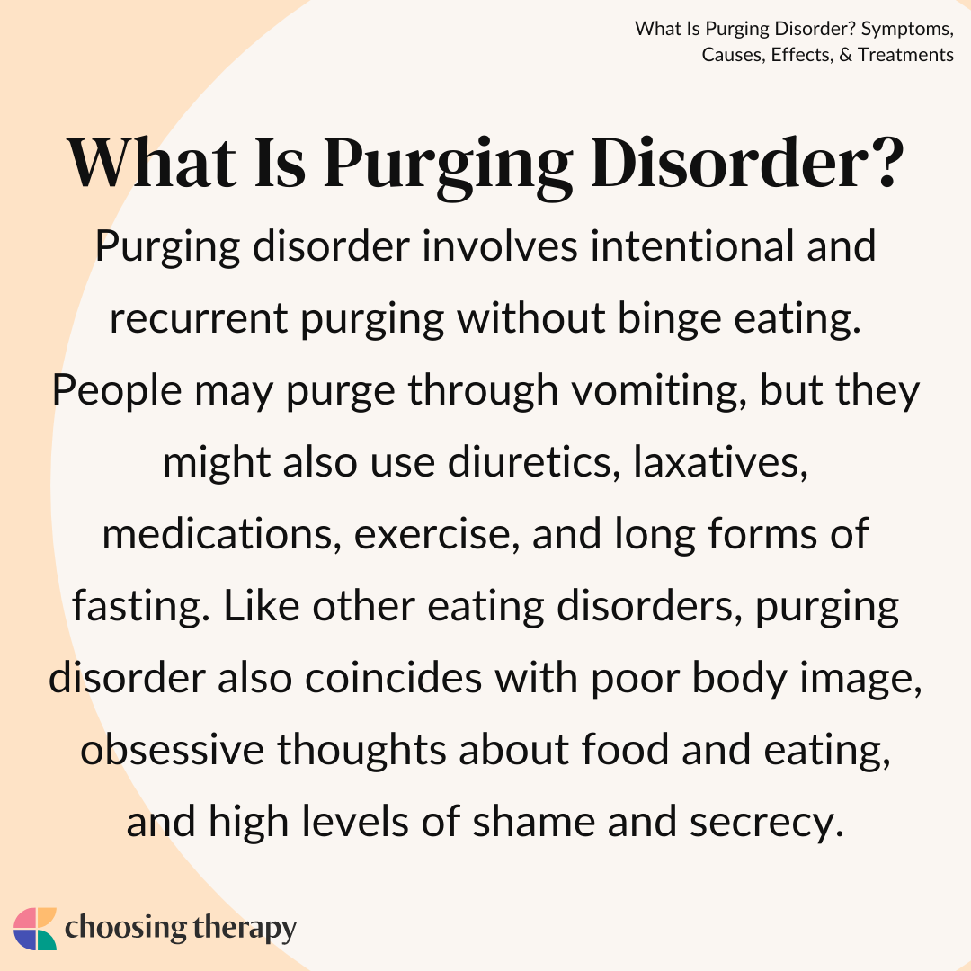 What Is Purging Disorder