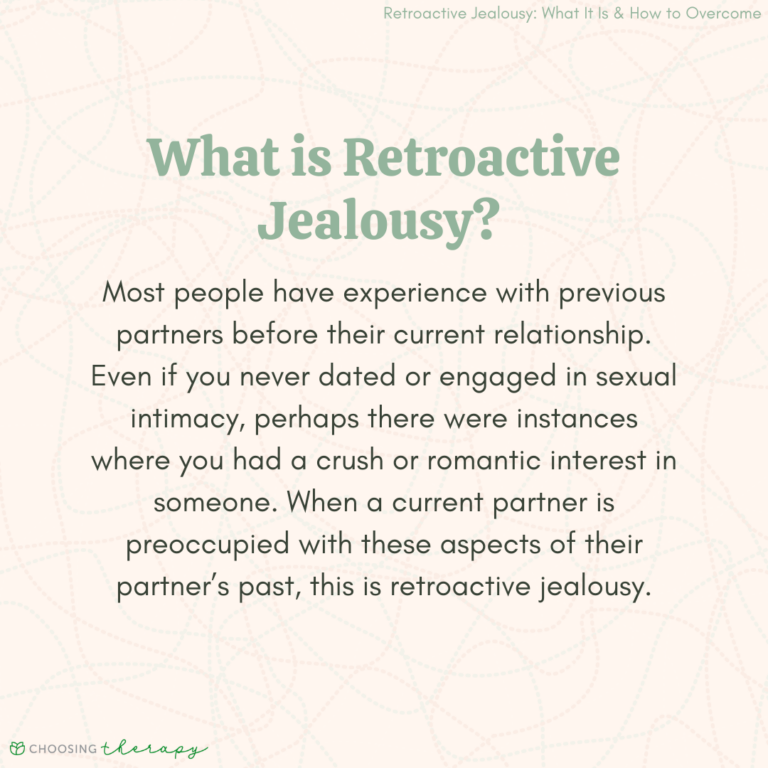 What is Retroactive Jealousy? 5 Ways to Overcome