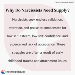 Why Do Narcissists Need Supply