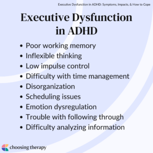 ADHD Executive Dysfunction