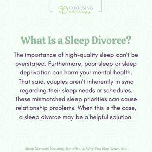 What Is a Sleep Divorce?