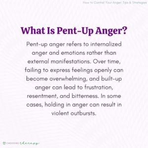 Pent-Up Anger 