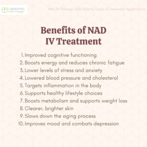 Benefits of NAD IV Treatment