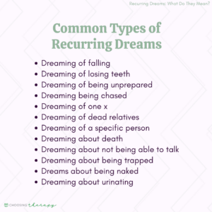 Common Types of Recurring Dreams