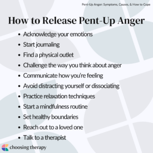 11 Healthy Ways to Release Pent-Up Anger