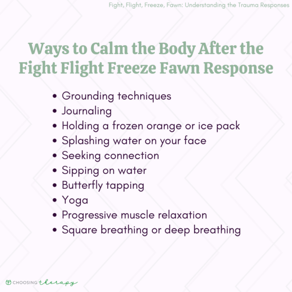 What Is the Fight Flight Freeze Fawn Response?