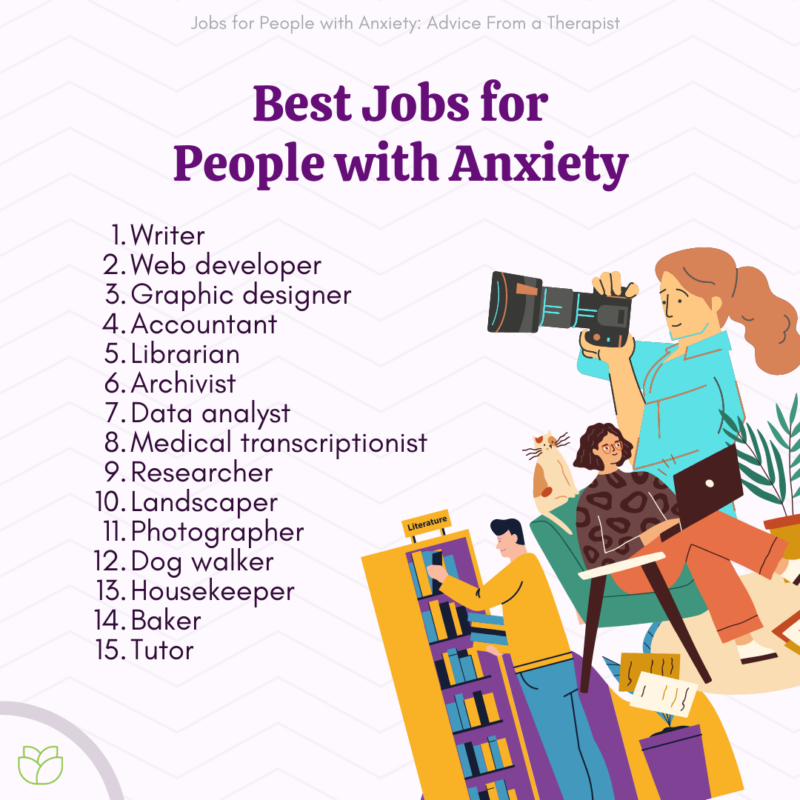 15 Best Jobs for People With Anxiety