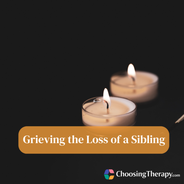 Grieving the Loss of a Sibling 10 Ways to Cope