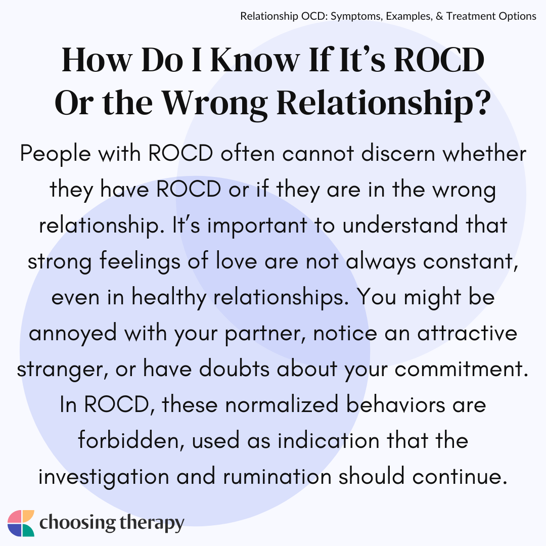 How Do I Know If It's ROCD Or the Wrong Relationship