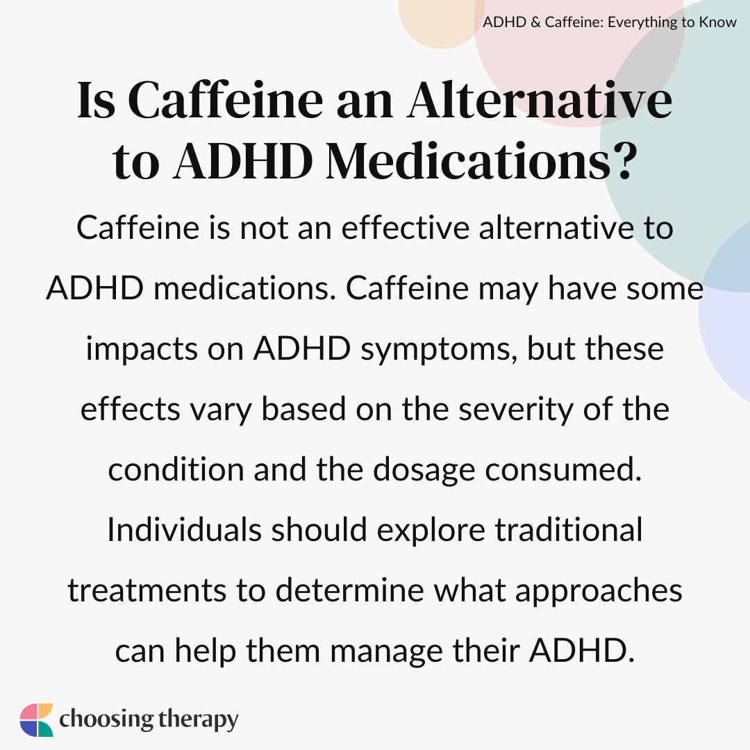 Is Caffeine an Alternative to ADHD Medications