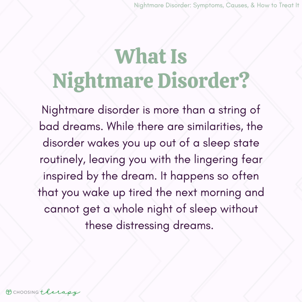 What Is Nightmare Disorder? 9 Tips for Prevention
