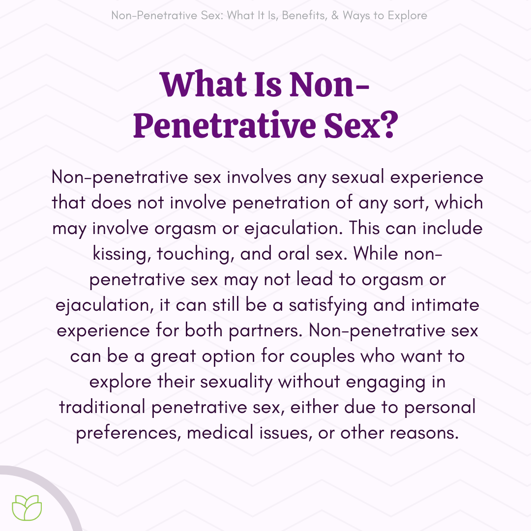 How to Have Non Penetrative Sex