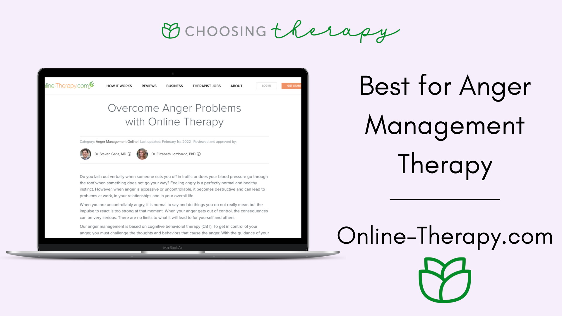 Best online anger management classes 2023