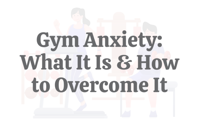gym anxiety