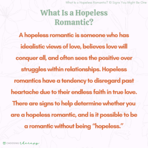 What Is a Hopeless Romantic?