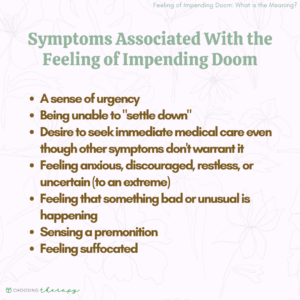 Symptoms Associated With the Feeling of Impending Doom