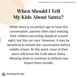 When to Tell Your Kids About Santa