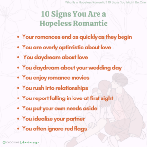 Signs You Are a Hopeless Romantic