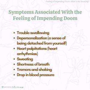 Symptoms Associated With the Feeling of Impending Doom