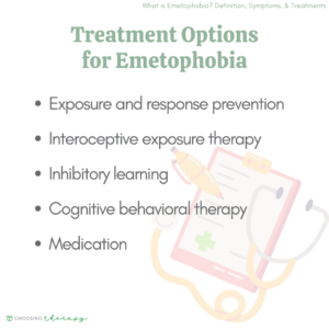 Treatment Options for Emetophobia